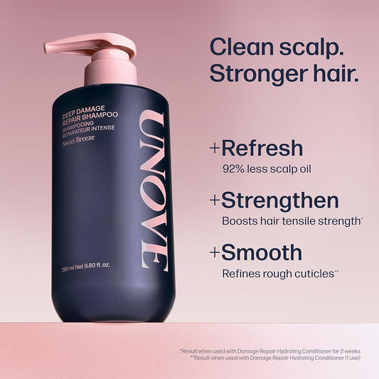 UNOVE Deep Damage Repair Travel Hair Care Kit With Bag