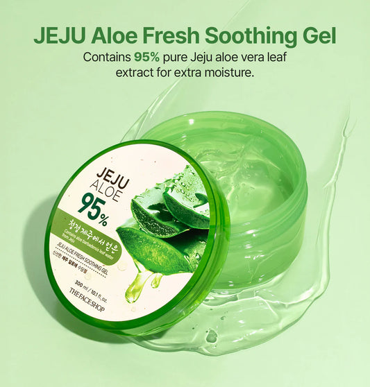 THE FACE SHOP Jeju Aloe Fresh Soothing Gel