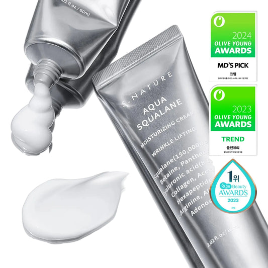 S.NATURE Aqua Squalane Moisturizing Cream (Girl Math Dealz)