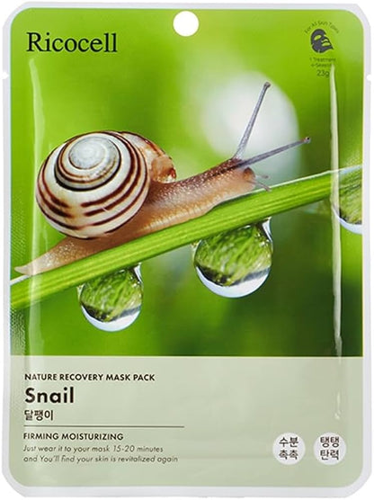 Ricocell Nature Recovery Sheet Mask - 10 Types