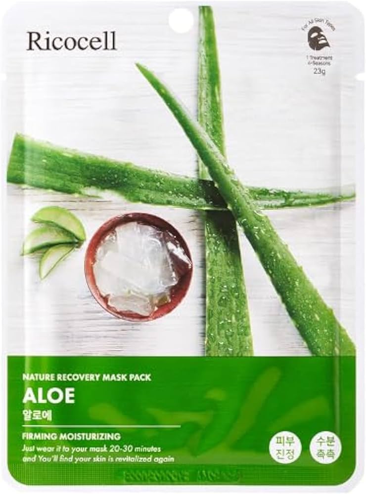 Ricocell Nature Recovery Sheet Mask - 10 Types