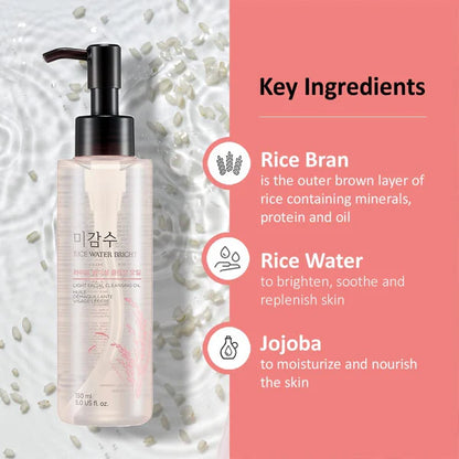 The Face Shop Rice Water Bright Light Cleansing Oil