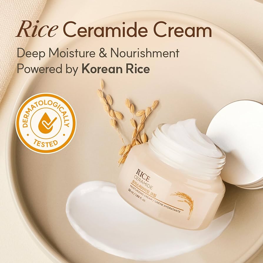 THE FACE SHOP Rice & Ceramide Moisturizing Cream