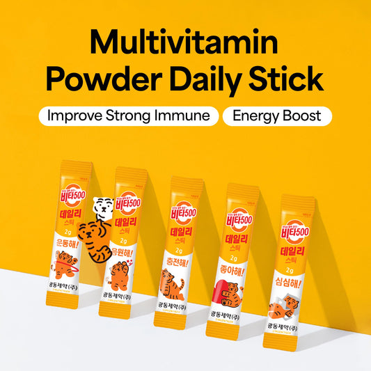 Kwangdong Vita500 Daily Stick Multivitamin (10-Day Supply)