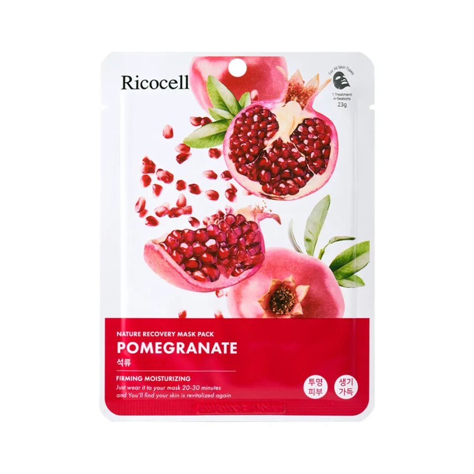 Ricocell Nature Recovery Sheet Mask - 10 Types