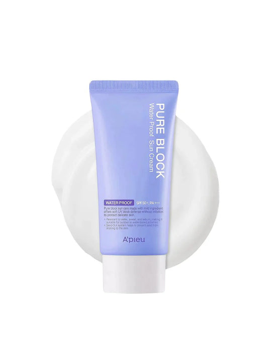A'PIEU Pure Block Natural Water-Proof Sun Cream SPF50+ PA+++