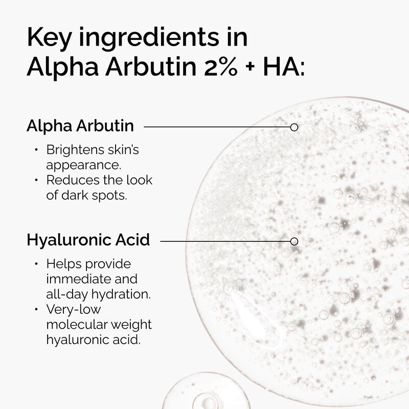 The Ordinary Alpha Arbutin 2% + HA Serum