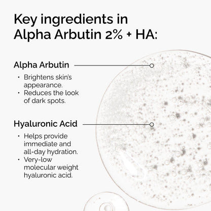 The Ordinary Alpha Arbutin 2% + HA Serum