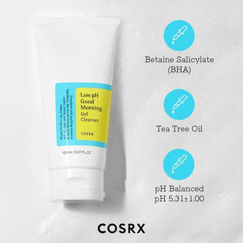 COSRX Low pH Good Morning Gel Cleanser