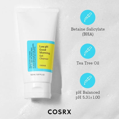 COSRX Low pH Good Morning Gel Cleanser