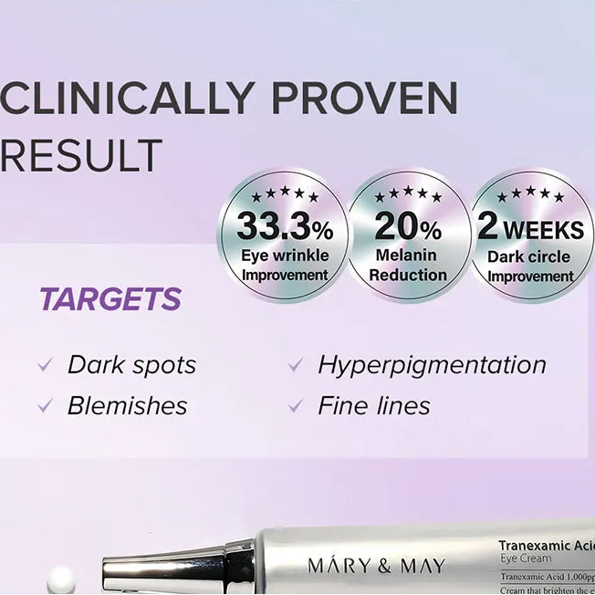 Mary & May Tranexamic Acid + Glutathione Eye Cream