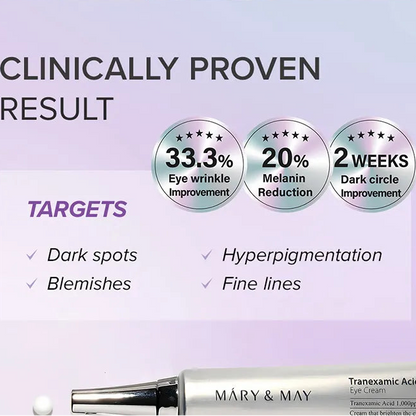 Mary & May Tranexamic Acid + Glutathione Eye Cream