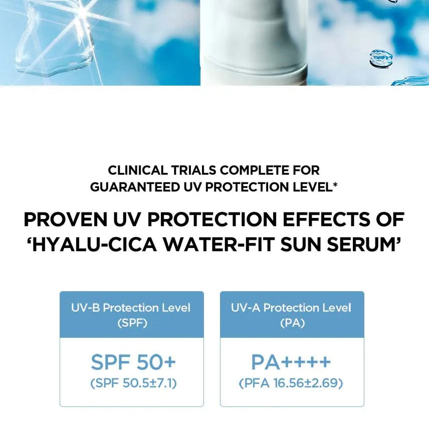 SKIN1004 Madagascar Centella Hyalu-Cica Water-Fit Sun Serum SPF50+ PA++++