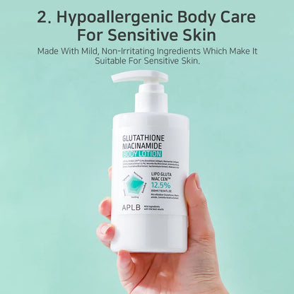 APLB Glutathione Niacinamide Body Lotion
