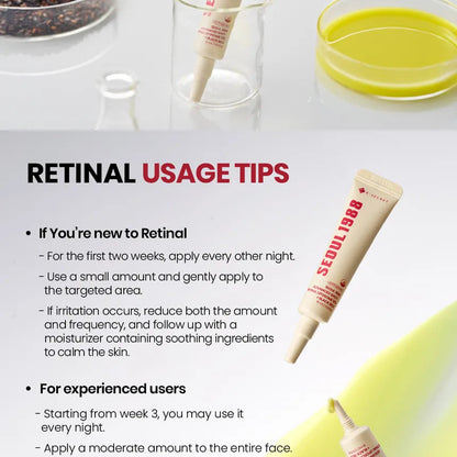 KSECRET SEOUL 1988 Advanced Shot Retinal Liposome 12% + Black Rice