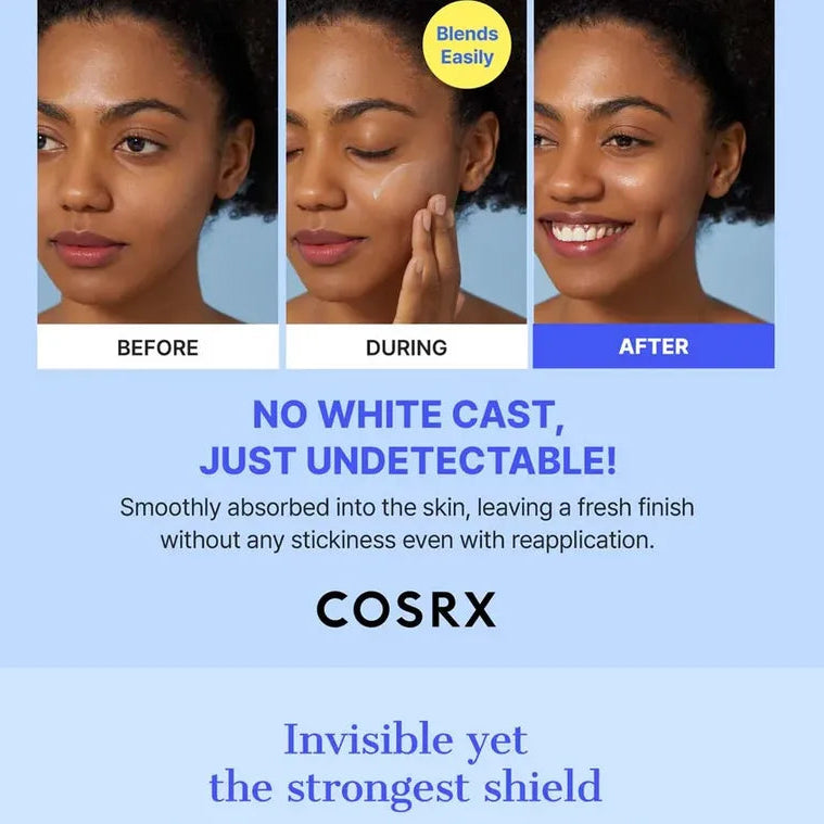 COSRX Ultra Light Invisible Sunscreen SPF50+ PA++++  (Girl Math Dealz)
