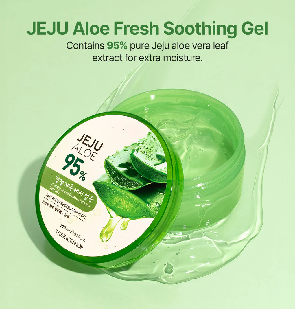 THE FACE SHOP Jeju Aloe Fresh Soothing Gel
