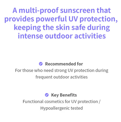 A'PIEU Pure Block Natural Water-Proof Sun Cream SPF50+ PA+++