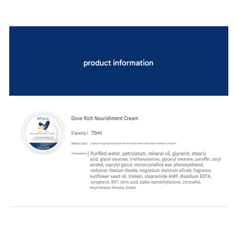 Dove Rich Nourishment Cream