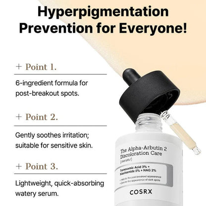 COSRX The Alpha-Arbutin 2 Discoloration Care Serum