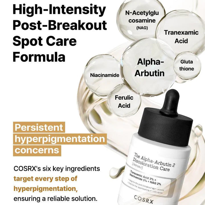 COSRX The Alpha-Arbutin 2 Discoloration Care Serum