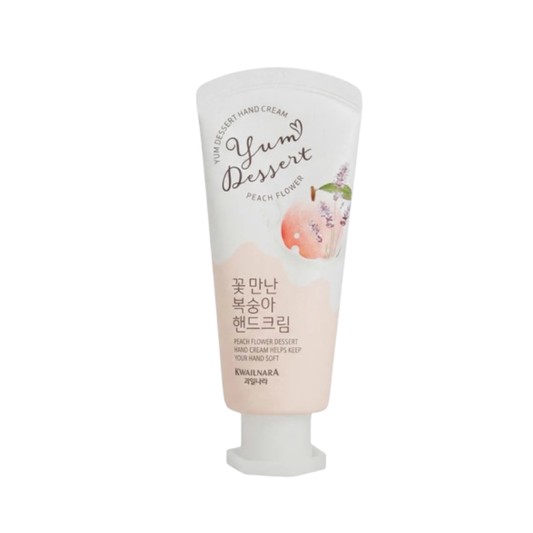 Kwailnara Yam Dessert Flower Peach Hand Cream