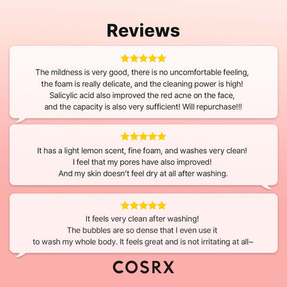 COSRX Salicylic Acid Daily Gentle Cleanser