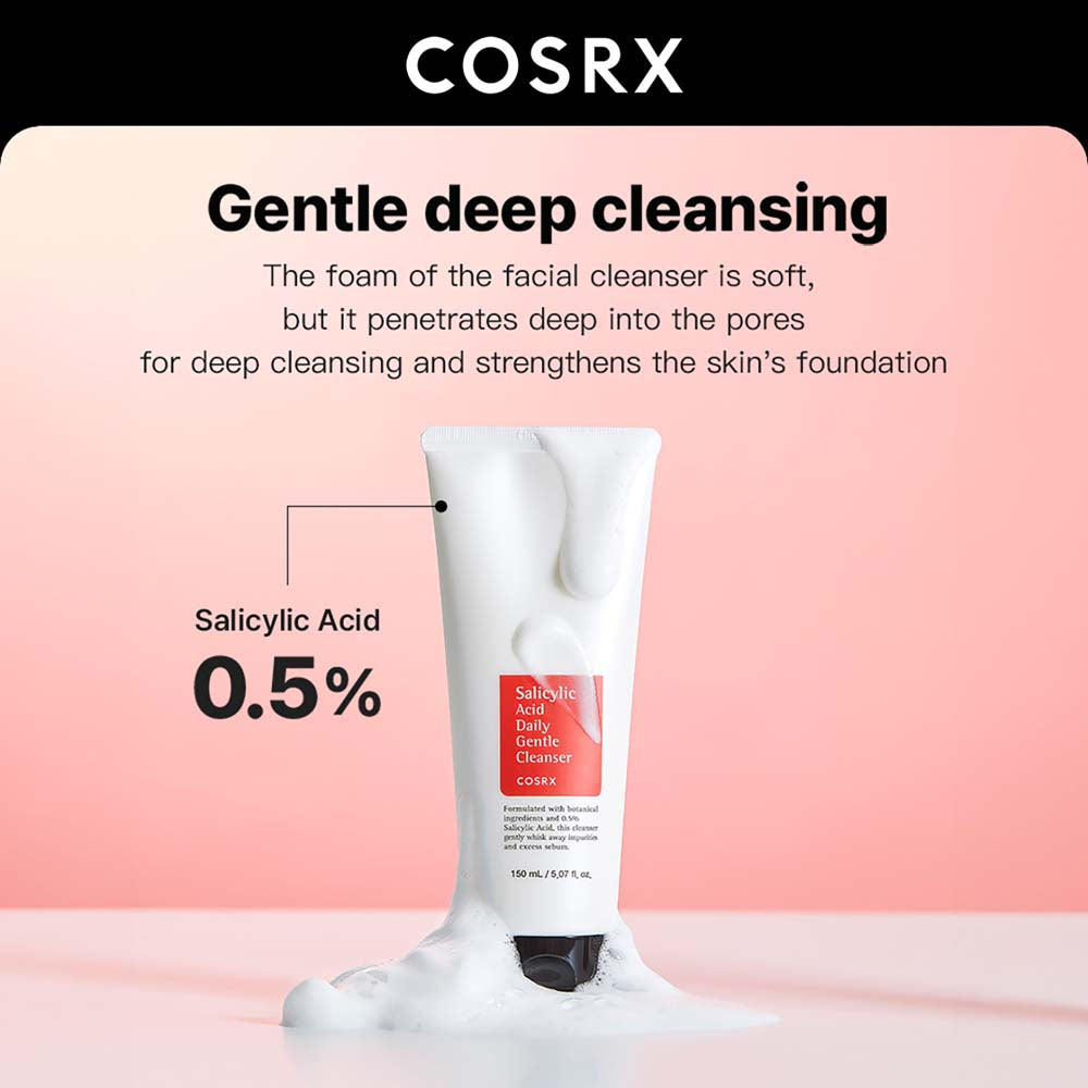 COSRX Salicylic Acid Daily Gentle Cleanser