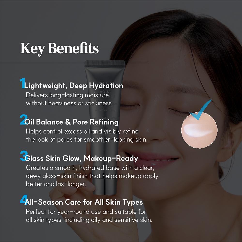S.NATURE Aqua Squalane Moisturizing Cream (Girl Math Dealz)