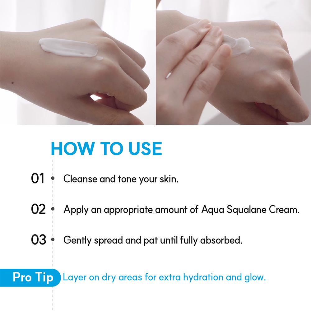 S.NATURE Aqua Squalane Moisturizing Cream (Girl Math Dealz)
