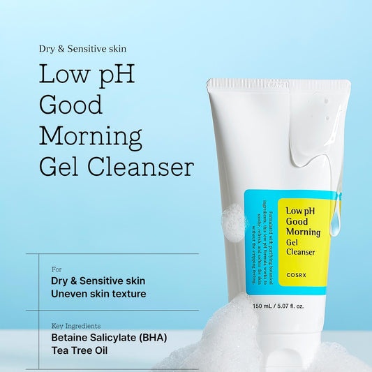 COSRX Low pH Good Morning Gel Cleanser