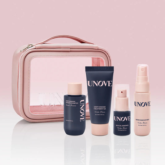 UNOVE Deep Damage Repair Travel Hair Care Kit With Bag