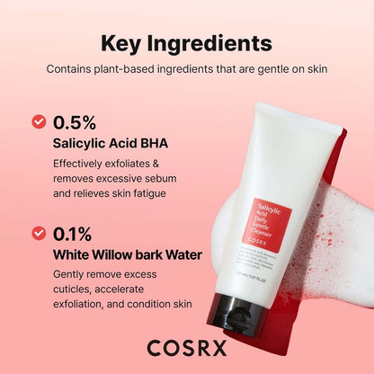 COSRX Salicylic Acid Daily Gentle Cleanser