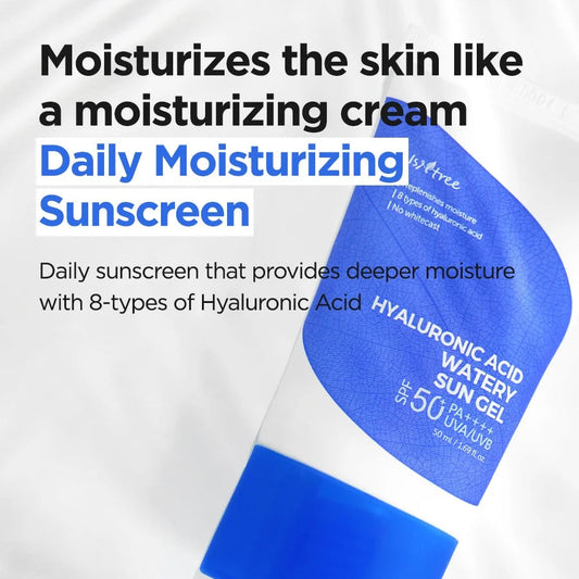 Isntree Hyaluronic Acid Watery Sun Gel SPF50+ PA++++