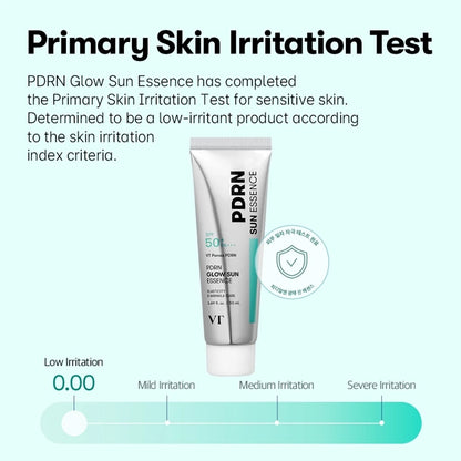 VT Cosmetics PDRN Radiance Sun Essence SPF50+ PA++++