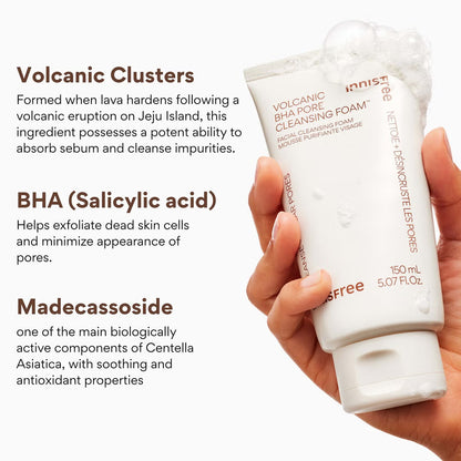 Innisfree Volcanic BHA Pore Cleansing Foam