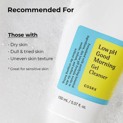 COSRX Low pH Good Morning Gel Cleanser