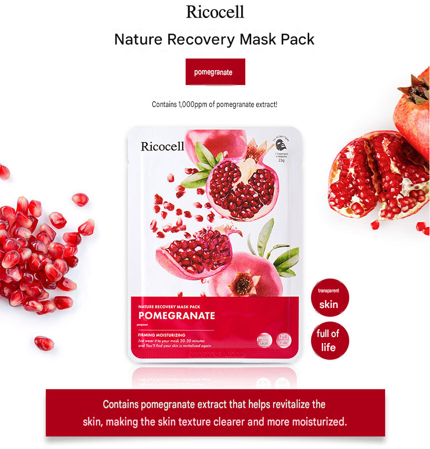 Ricocell Nature Recovery Sheet Mask - 10 Types