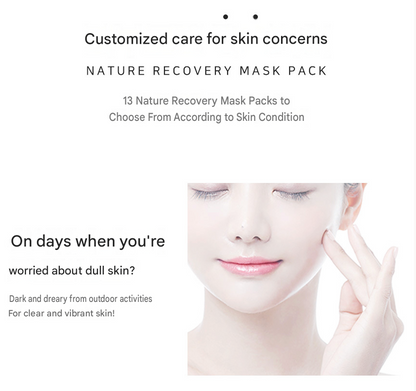 Ricocell Nature Recovery Sheet Mask - 10 Types