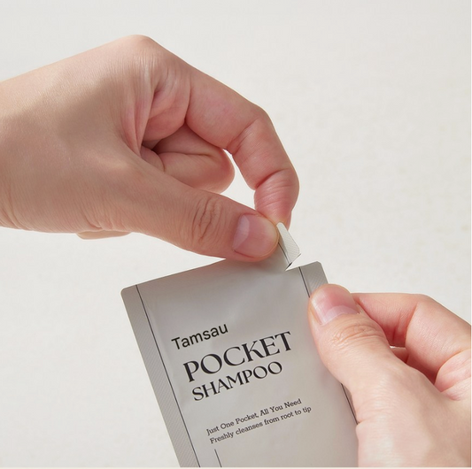 Tamsa Pocket Shampoo Floral Bloom Travel Pouch