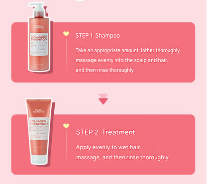 KUNDAL Collagen Damage Care Shampoo
