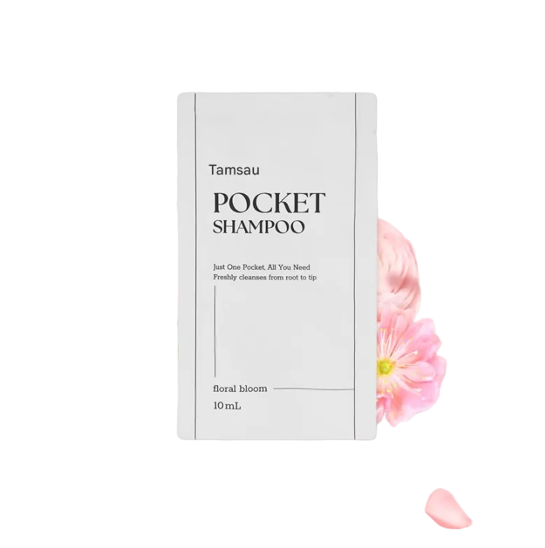 Tamsa Pocket Shampoo Floral Bloom Travel Pouch