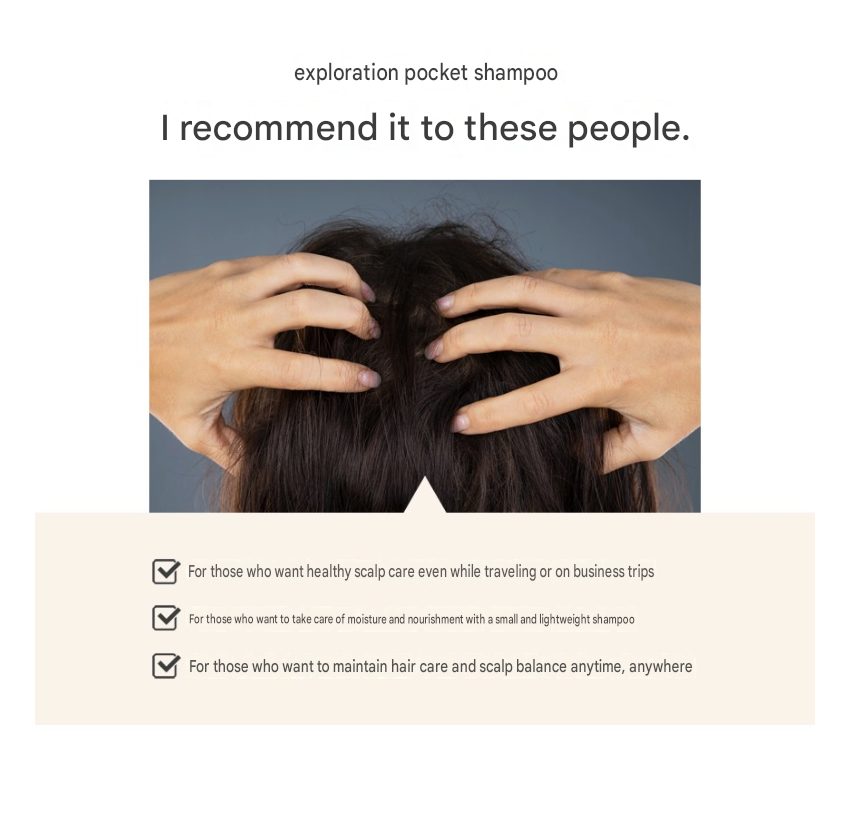 Tamsa Pocket Shampoo Floral Bloom Travel Pouch